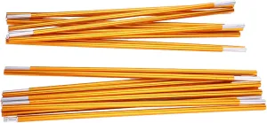 Lightweight Tent Pole Repair Kit,Robust Aluminum Alloy Tent Poles, Design Lightweight Tent Poles Replacement for Double Persons Tent
