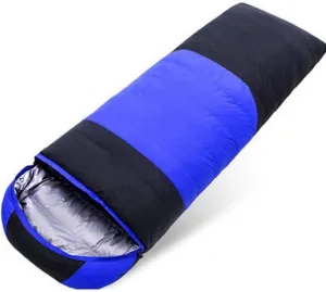 Lightweight Waterproof Camping Sleeping Bag for Adults & Kids, Envelope Style for Spring & Autumn