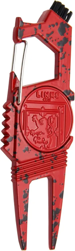 Links Golf Golf Divot Tool – 7 in 1 Multipurpose Divot Repair Tool – Lightweight and Compact Golf Divot Repair Tool with Ball Marker