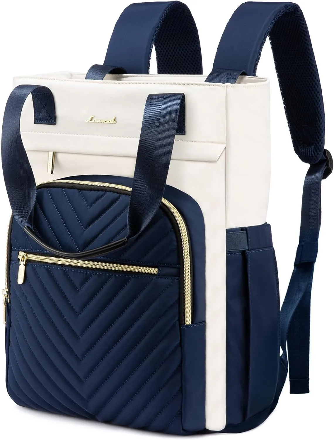 LOVEVOOK Laptop Backpack for Women, 17.3 Inch Work Business Laptop Bag, Wide Top Open Teacher Nurse Bag with USB Port, Waterproof Computer Backpack Purse for travel