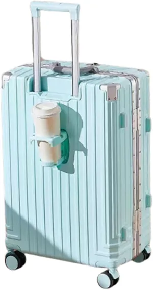 Luggage carrying bag double casters 360-degree rotation carry-on boarding trip business trip storage convenient carrying case e type impact-resistant anti-theft large-capacity fashionable cup hol
