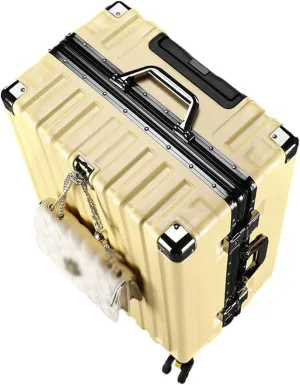 Luggage fashionable hidden hook e type impact-resistant anti-theft waterproof portable bag silent multi-stage trolley 360-degree rotating portable bag can be boarded for business travel business