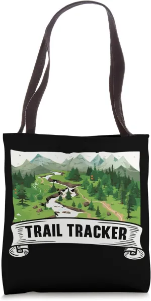 Map Trekking Navigation Race Orienteering Rogaining Tote Bag