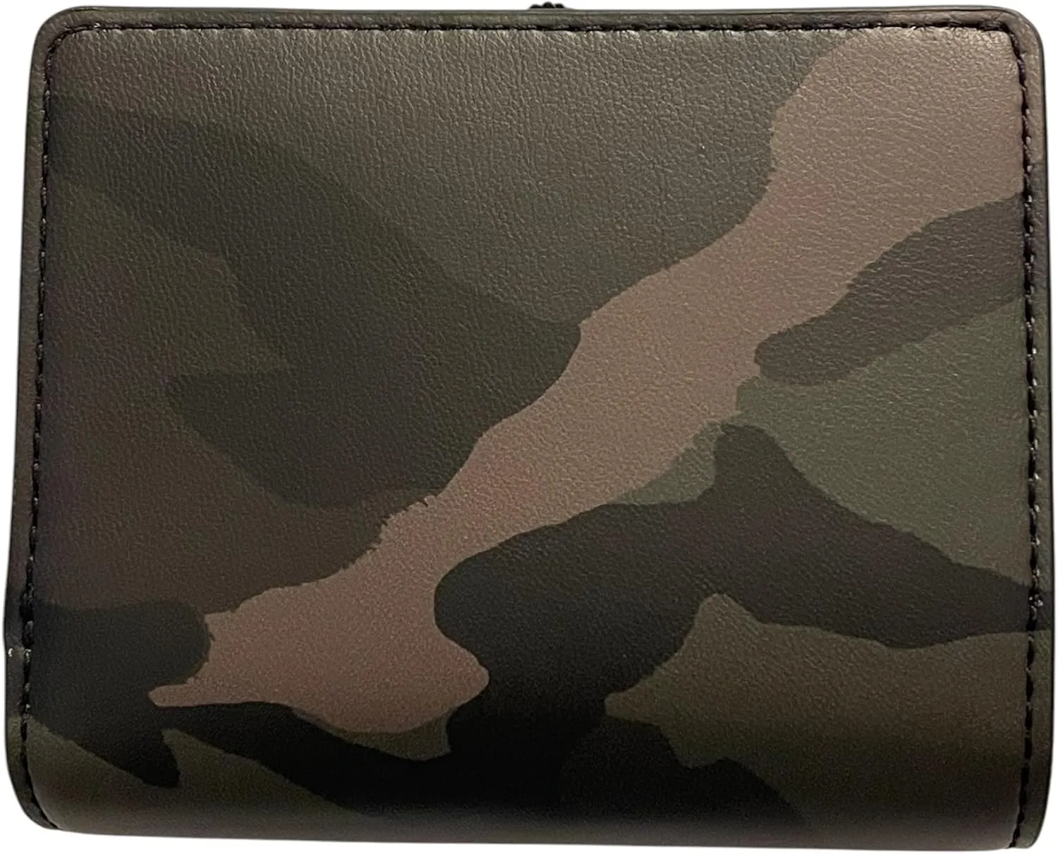 Marc Jacobs Workwear Mini Compact Bifold CC Wallet (Camo Multi)