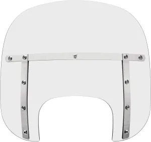 Memphis Shades Fats 13" Windshield, Clear MEM6000