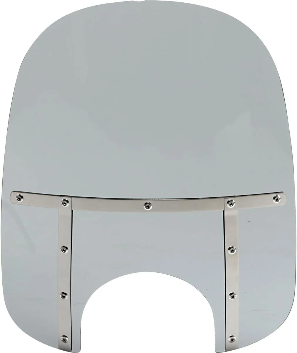Memphis Shades MEM38112 Memphis Fats Windshield (9in. Cutout) - 21in. - Black Smoke