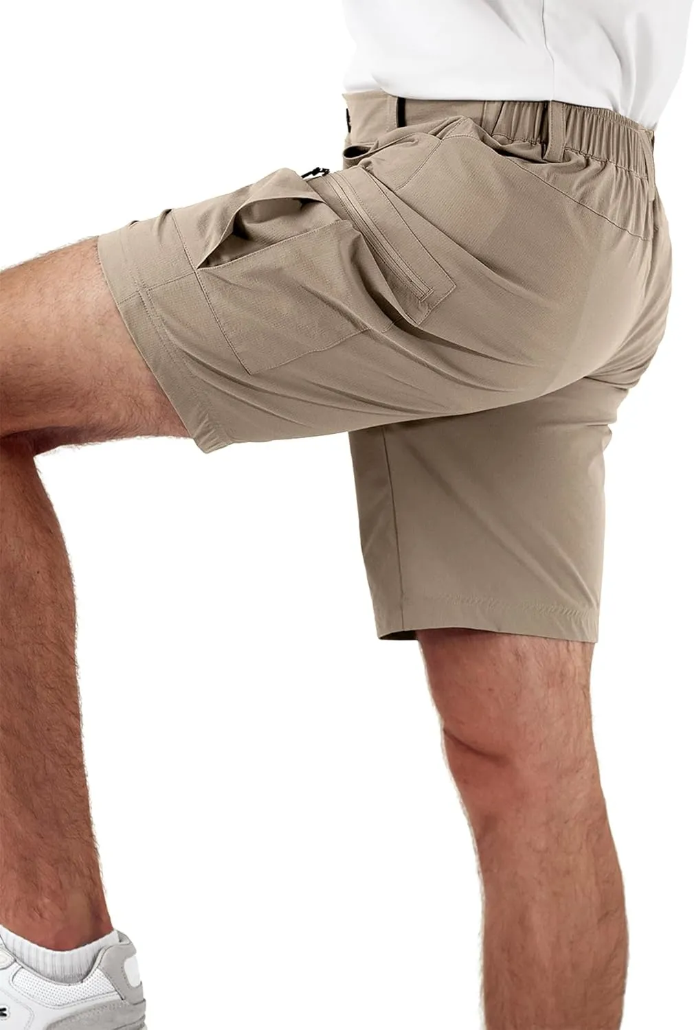 Mens Hiking Cargo Shorts Stretch Quick-Dry Outdoor Casual Work Shorts for Men Camping Fishing