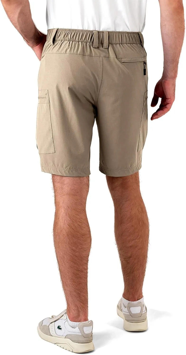 Mens Hiking Cargo Shorts Stretch Quick-Dry Outdoor Casual Work Shorts for Men Camping Fishing