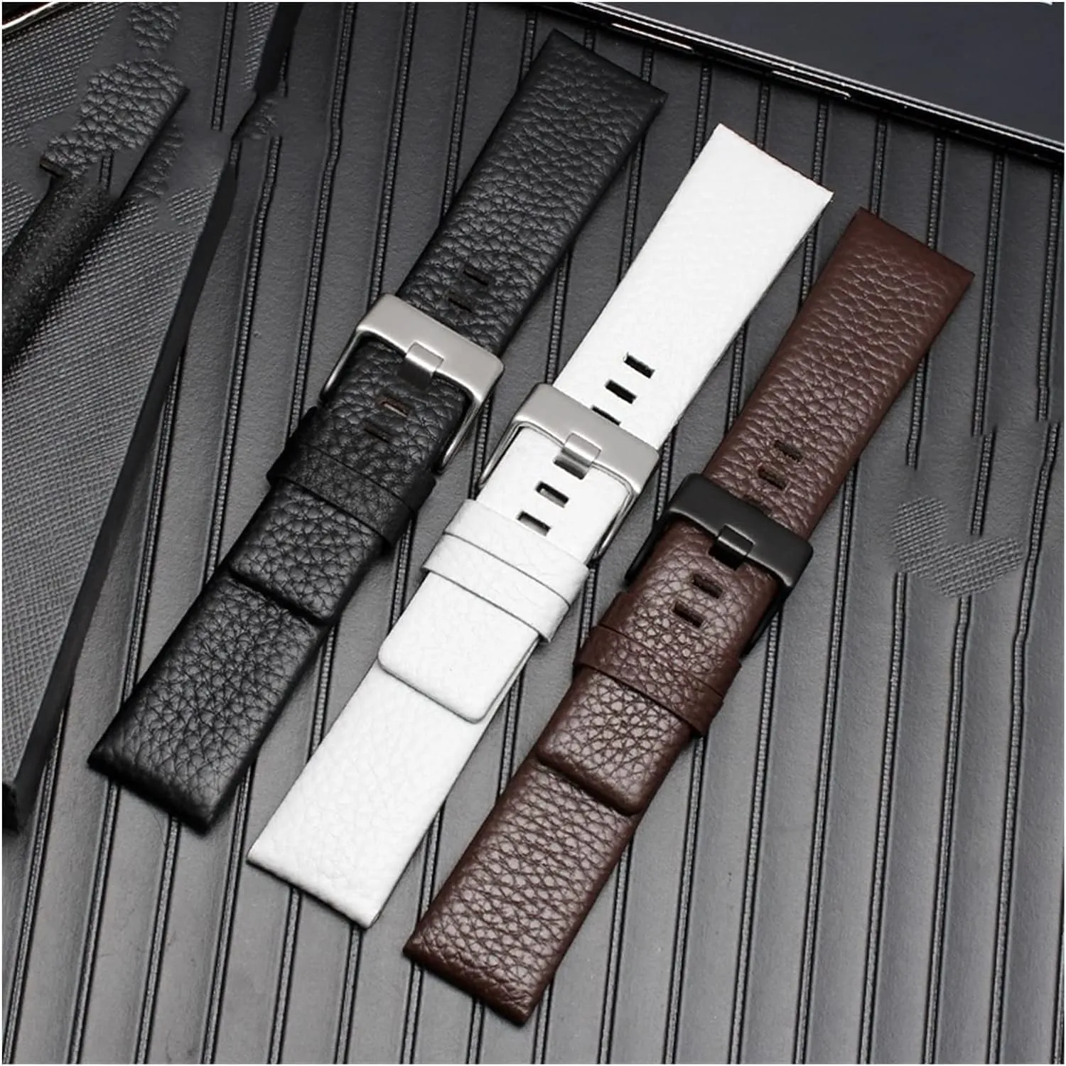 Men's Leather Watchbands for Diesel DZ1657 DZ1405 DZ120 Watch Strap Wrist Bands