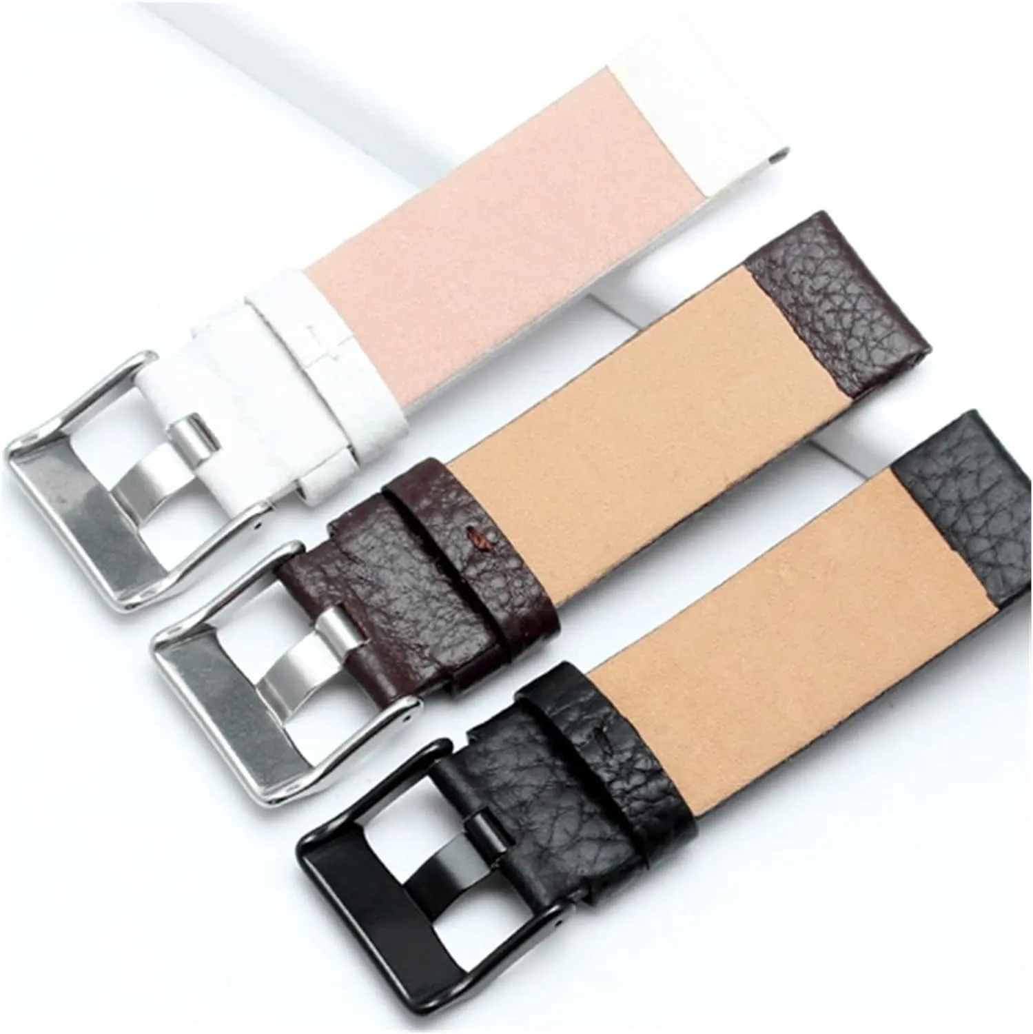 Men's Leather Watchbands for Diesel DZ1657 DZ1405 DZ120 Watch Strap Wrist Bands