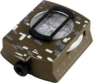 Metal, Glass Compass Survival Hiking Outdoor Camping Equipment Geological Compass Compact