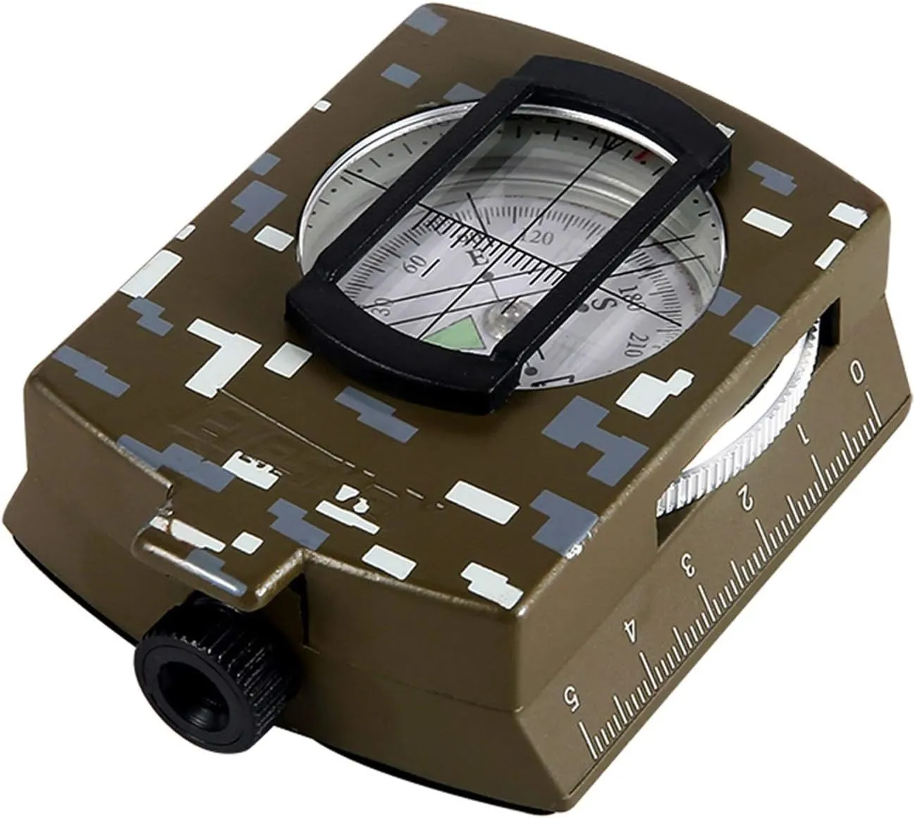 Metal, Glass Compass Survival Hiking Outdoor Camping Equipment Geological Compass Compact