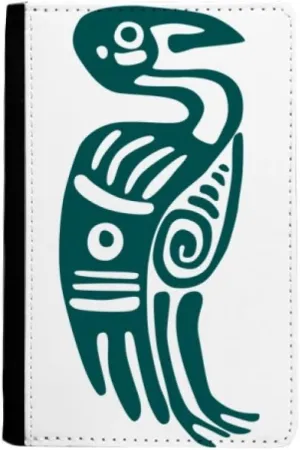 Mexico Totems Eagle Ancient Civilization Bird Passport Holder Notecase Burse Wallet Cover Card Purse