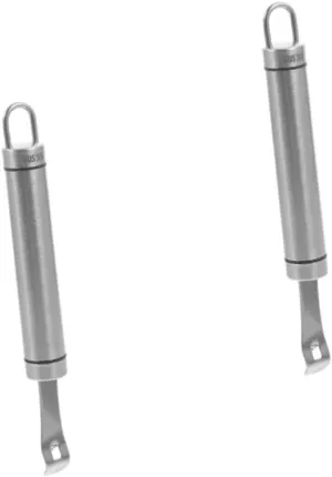 Mikinona 2pcs Stainless Steel Medicine Bottle Opener Vial Opener for Arthritic Hands Portable