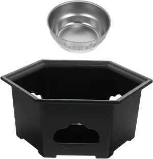 Milisten Alcohol Stove for Hotel Dry Boiler Multipurpose Outdoor Stove Compact Camping Gear