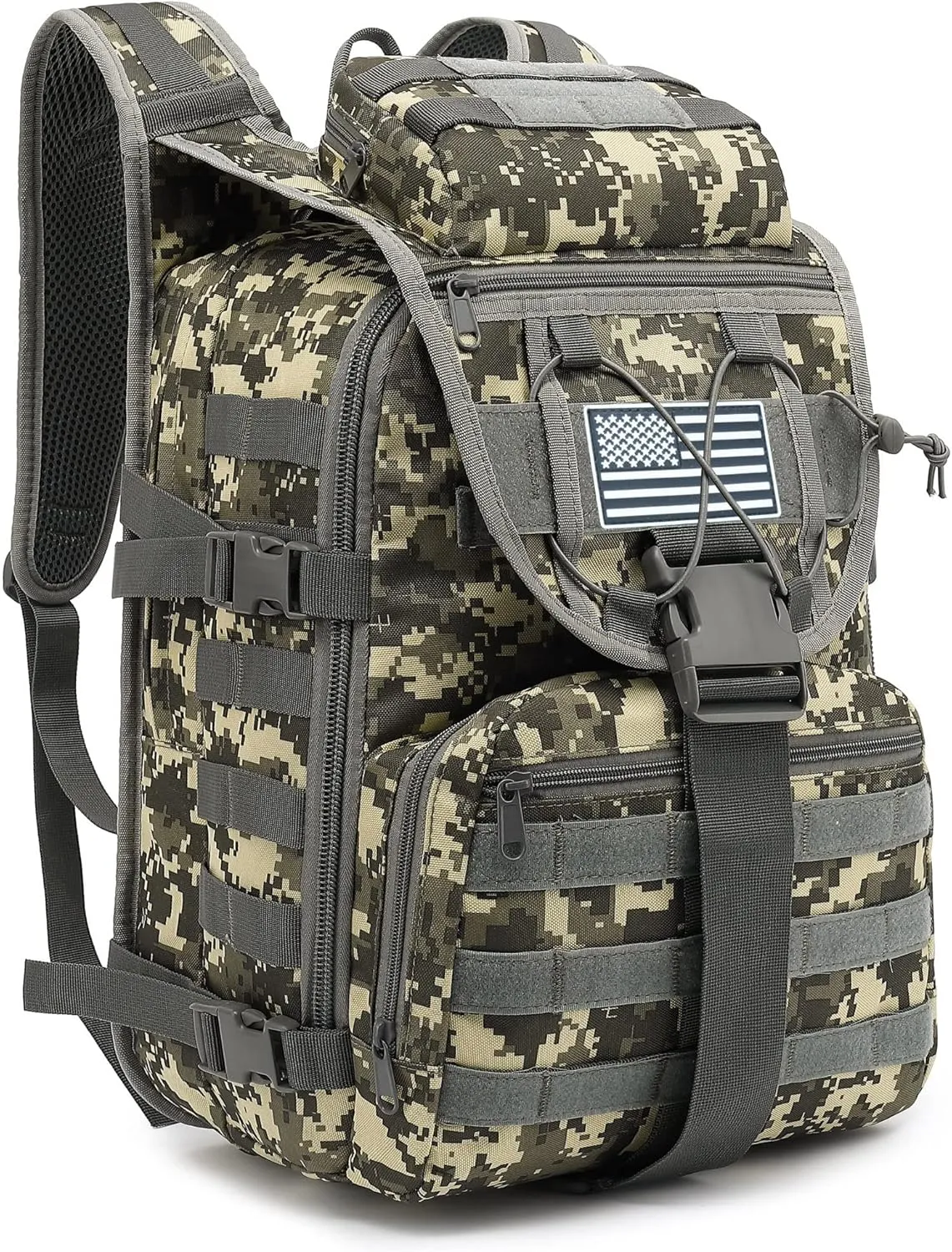 Military Tactical Backpack for Men, Survival Army Backpacks for Camping Hiking Trekking