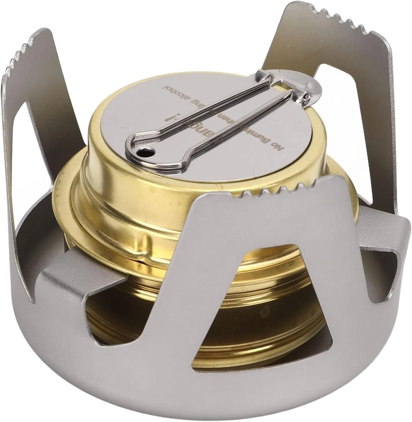 Mini Alcohol Stove for Backpacking , Outdoor Mini Alcohol Stove censer ultra lightweight Camping Cookware Set for Outdoor Camping , Hiking , Backpacking , Picnic , Lightweight Brass mind censer