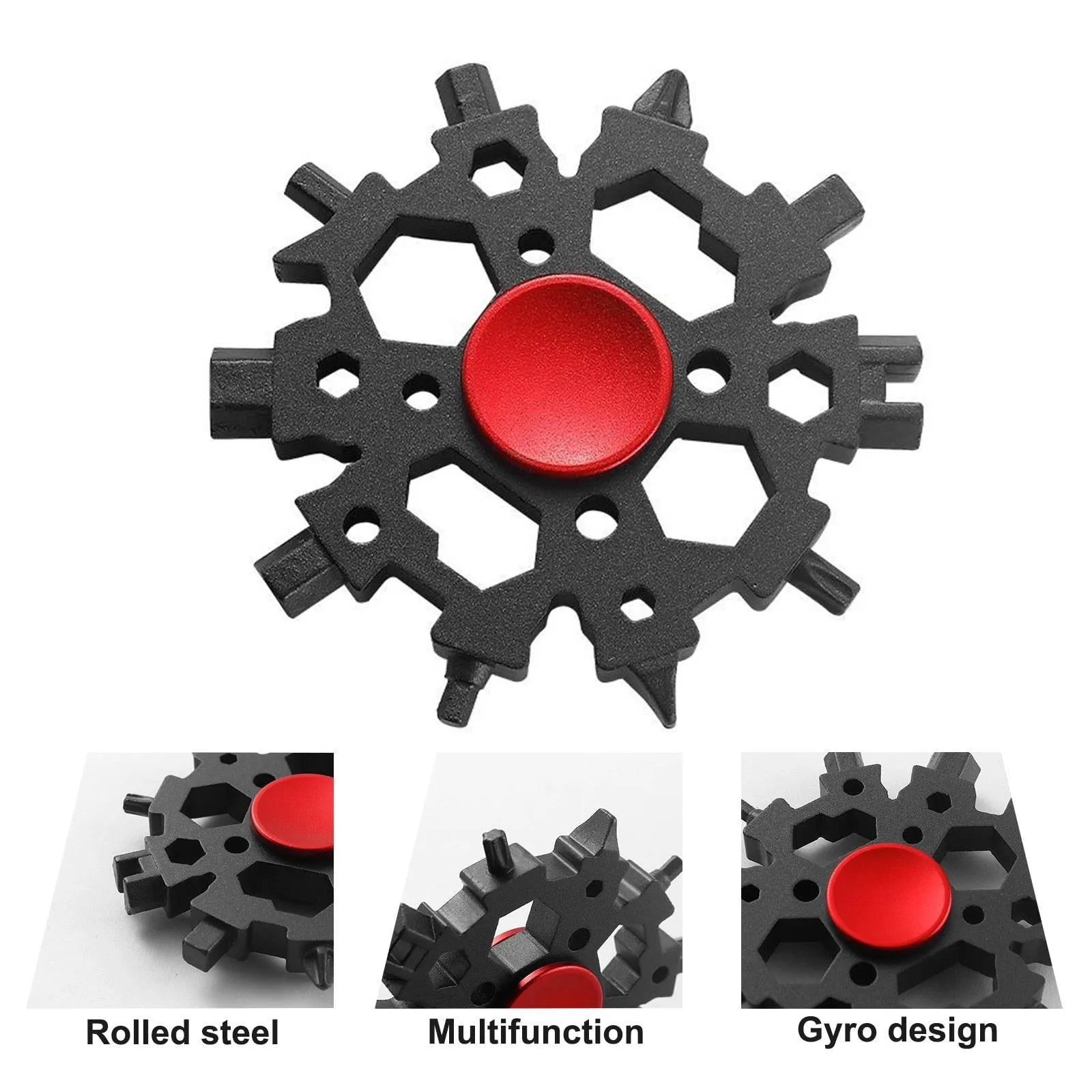 Mini Fidget Spinner - Compact Stress Reliever Tool
