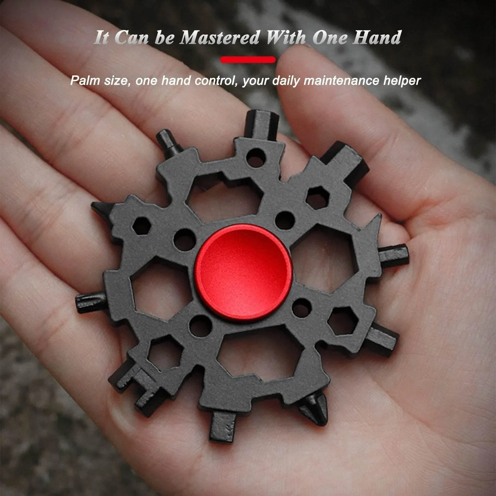 Mini Fidget Spinner - Compact Stress Reliever Tool