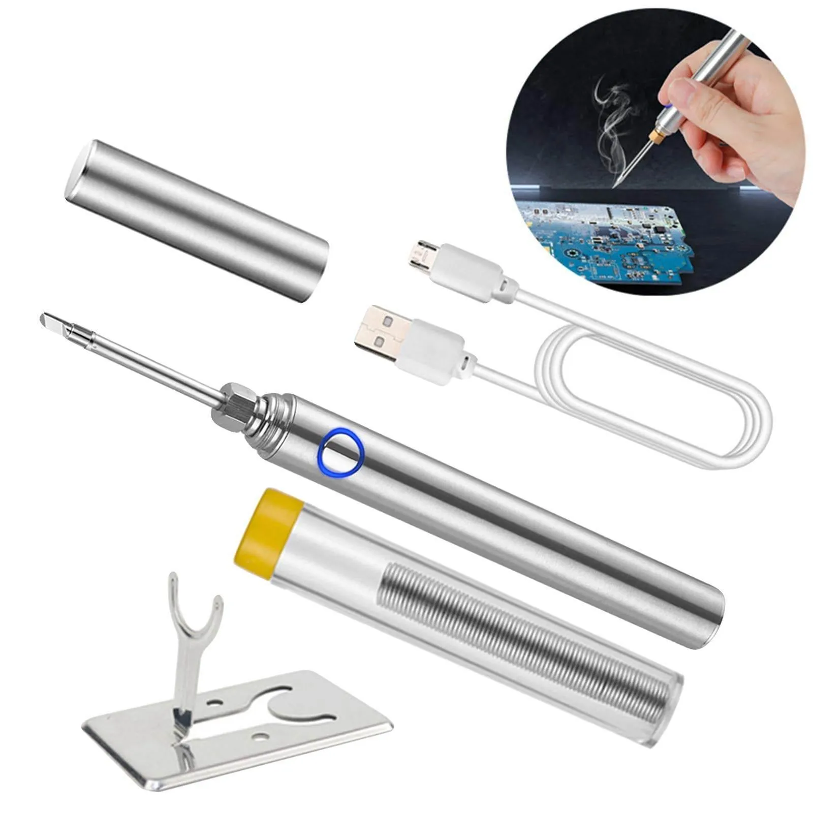 Mini USB Soldering Iron - Digital Precision Welding Tool