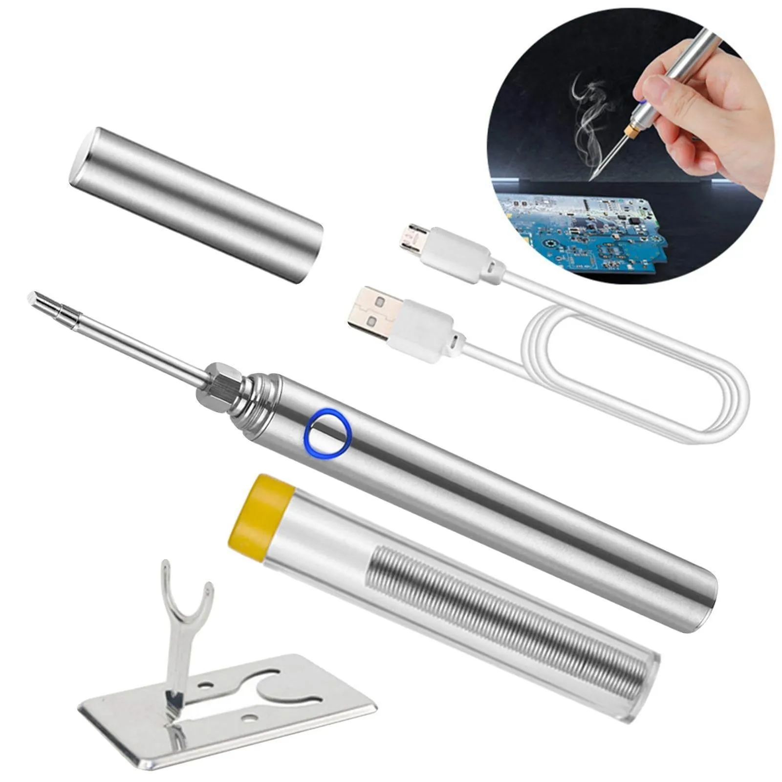 Mini USB Soldering Iron - Digital Precision Welding Tool