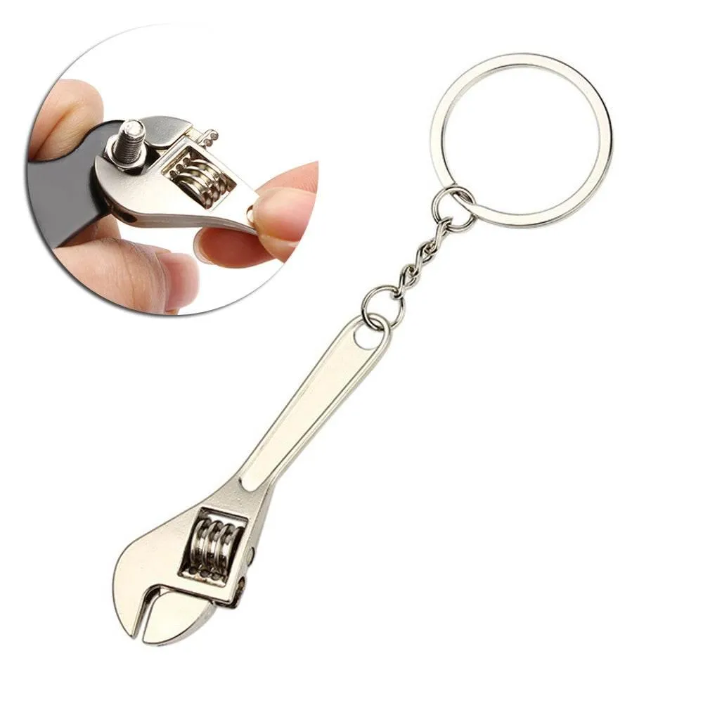 Mini Wrench Keychain - Compact Multi-Tool Gadget