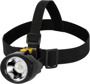 Mining Light KL2.8LM Rechargeable LED Headlamp Waterproof Explosion-Proof Miners Headlamps Flashlight Camping Lights for Night Running Fishing Hunting (Yellow)