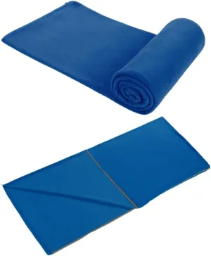Mipcase Backpacking Sleeping Bag 180x75cm Fleece Lined Lightweight with Storage Bag for Outdoors