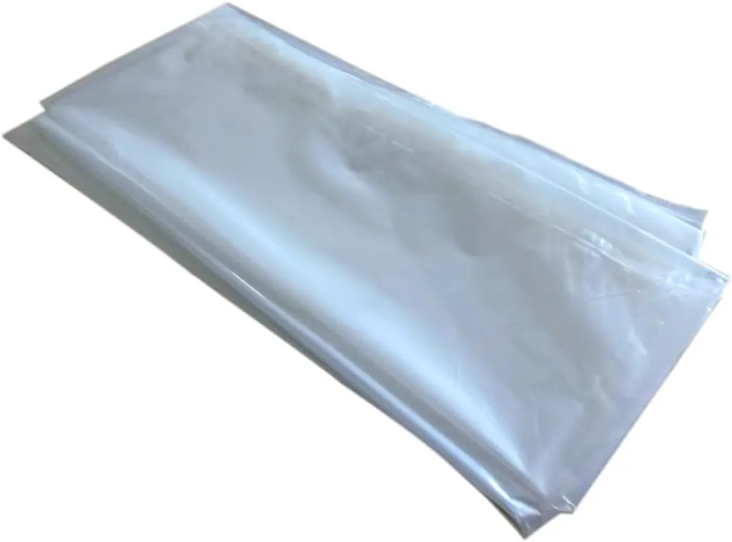 Mobestech Transparent Plastic Mattress Cover Bag Heavy Duty Protector for Standard Extra Long Variations for Keeps Mattress from Stains and