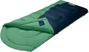 Montauk 40-Degree Cool Weather Semi-Rectangular Big and Tall Sleeping Bag, Green