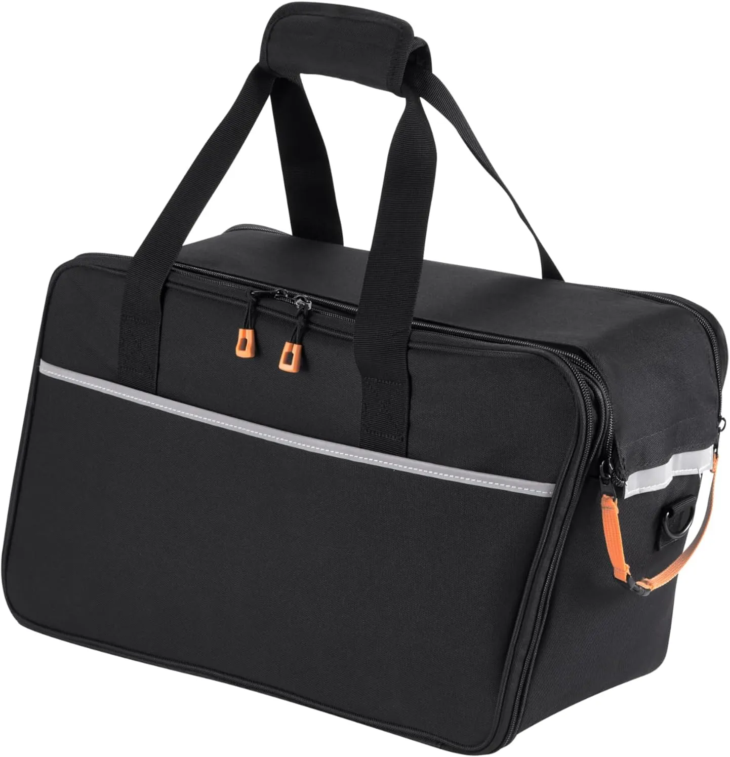 Motorcycle Saddlebag Liner Bag Saddlebag Insert Organizer Tool Bag with Orange Liner Compatible with 1993-2024Harley Touring Eletra Glide Street Glide Road Glide Road King Ultra Litmit 1 Bag