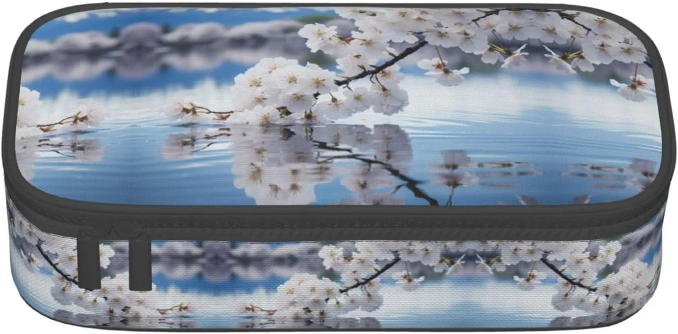 Mount Fuji Japan print Large Capacity Storage Bag Travel Office Supplies Box, Makeup Bag, Desk Organizer with