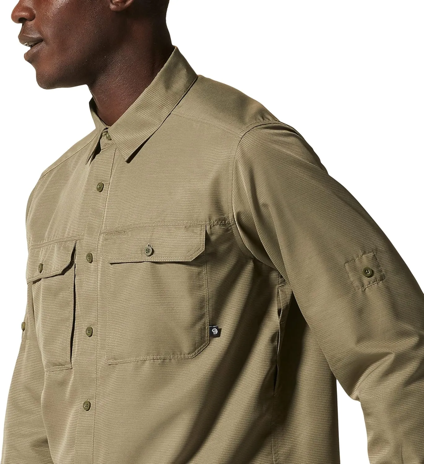 Mountain Hardwear Men's Canyon Long Sleeve Shirt for Camping, Hiking, and Everyday Wear | Moisture-Wicking and Breathable