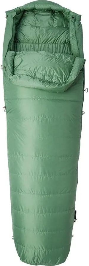 Mountain Hardwear Yawn Patrol SE Sleeping Bag: 15F Down, Cactus/White, Long/Left Zip