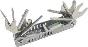 Multi-Purpose Diving Multi-Tool Knife Large 12-in-1 Tool Knife and Small 8-in-1 Stainless Steel Multi-Tool Knife are Compact and Portable for Underwater Adventures