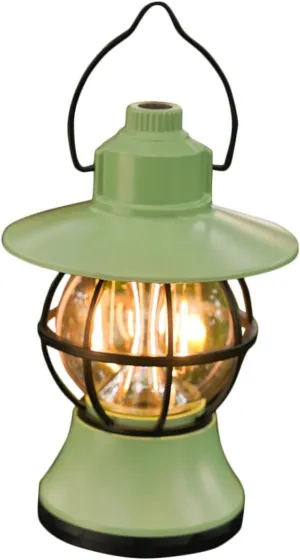 Multi-Purpose Outdoor Camping Lamp Led Tent Lights Decorative Outdoor Light Retro Design Easy to Use