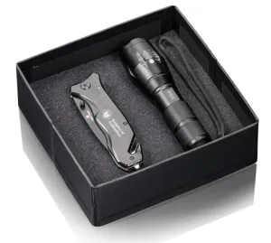 Multi-Tool and Aluminum Flashlight Set