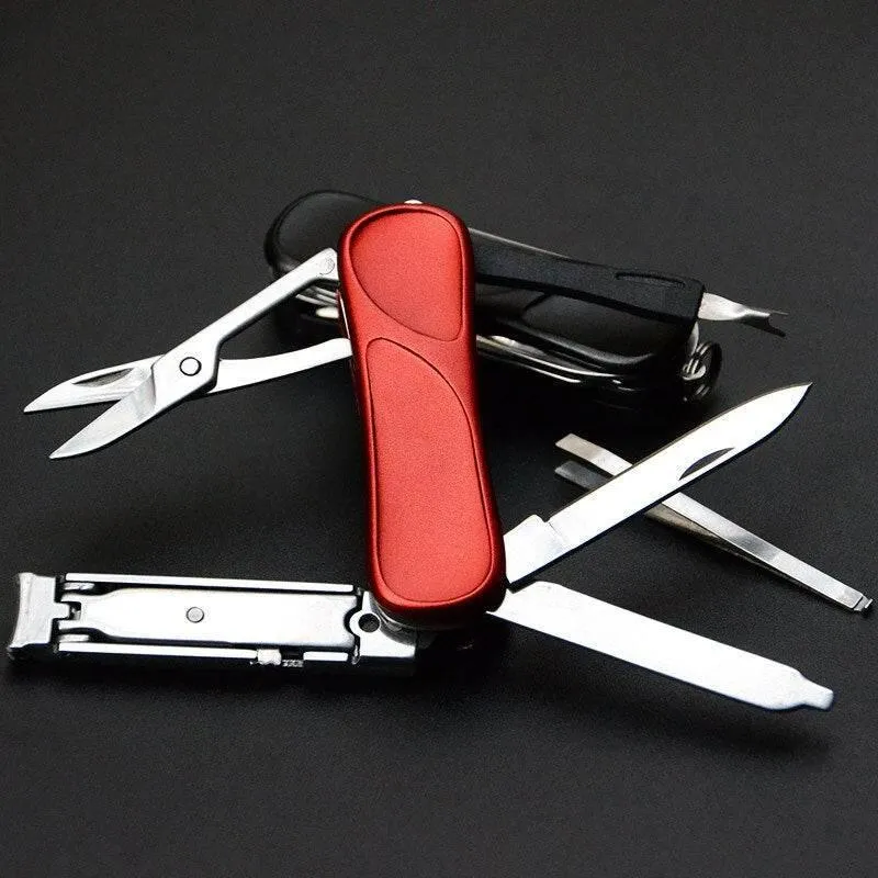 Multi-Tool Keychain - 10-in-1 Stainless Steel EDC Tool