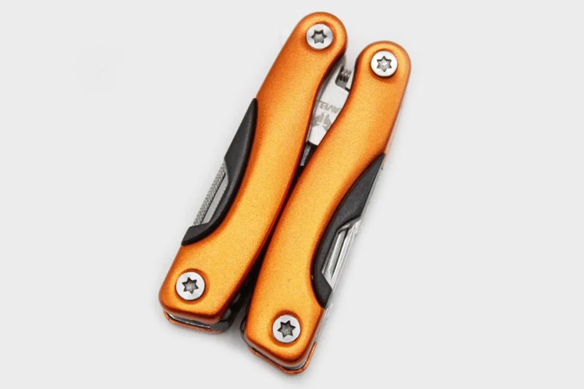 Multi-Tool Orange Folding Pliers Pocket Kit (KC5307)
