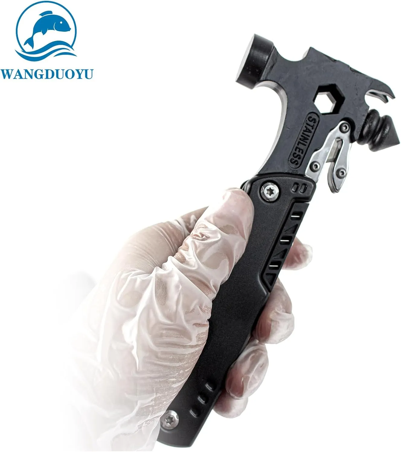 Multifunctional Wrench Folding Portable Pliers Car Outdoor Emergency Camping Home Repair Tool Holiday Gift (MS034FG)