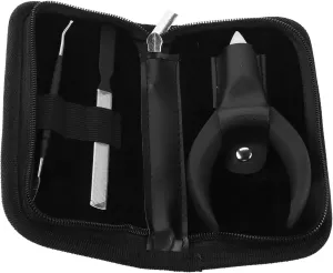 Nail Clippers Manicure Tool, Pedicure Tools for Feet, Stainless Steel Cuticle Remover Handle Non-Slip Toenail Clippers for Finger Nails and Toenails