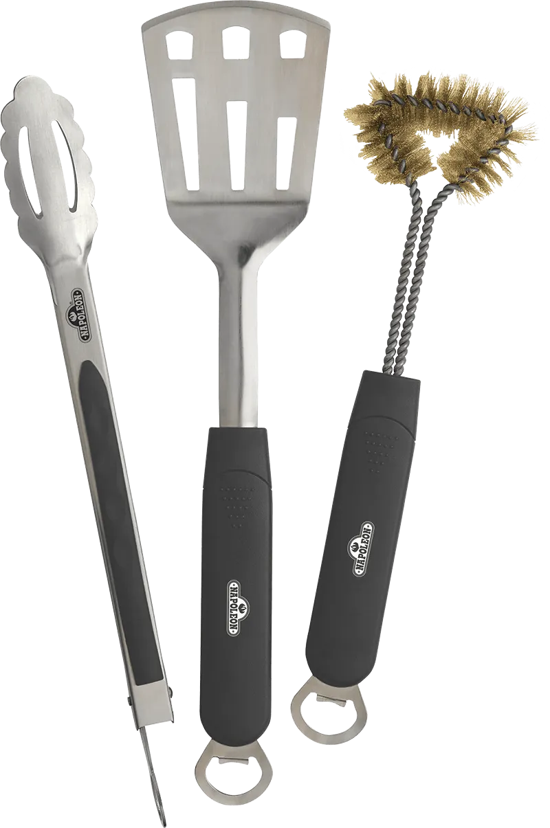 Napoleon Grills Stainless Steel 3 Piece Toolset