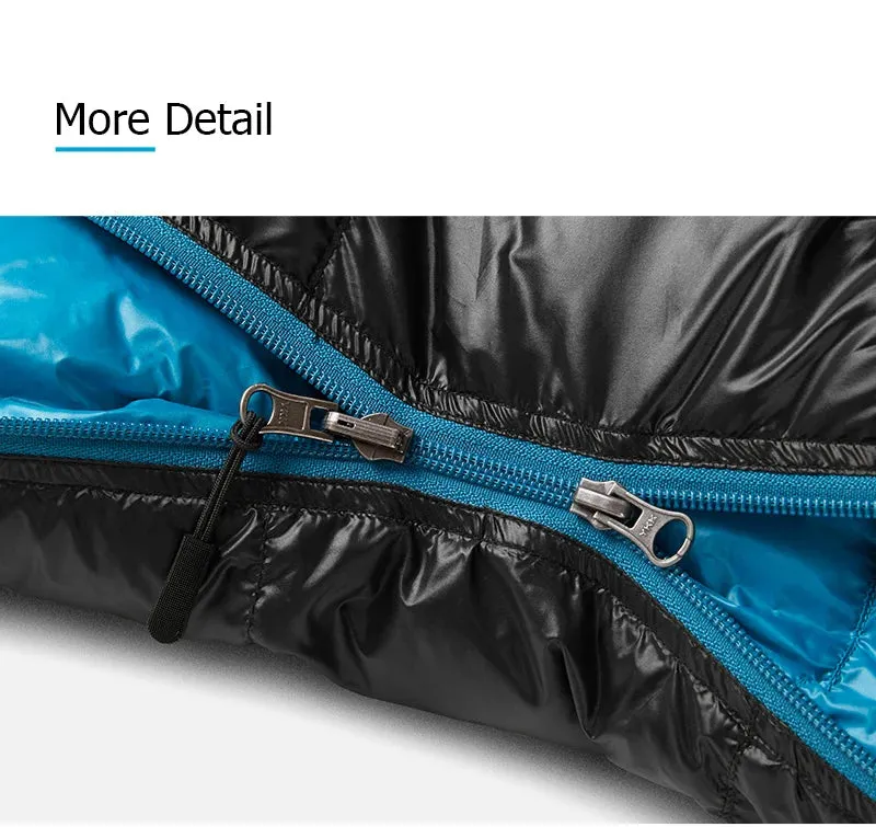 Naturehike CW400 Goose Down Sleeping Bag – Waterproof, Lightweight, and Ultra-Warm