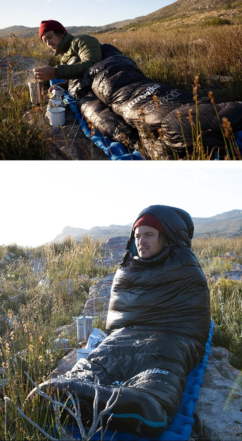 Naturehike CW400 Goose Down Sleeping Bag – Waterproof, Lightweight, and Ultra-Warm