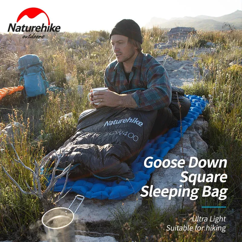 Naturehike CW400 Goose Down Sleeping Bag – Waterproof, Lightweight, and Ultra-Warm