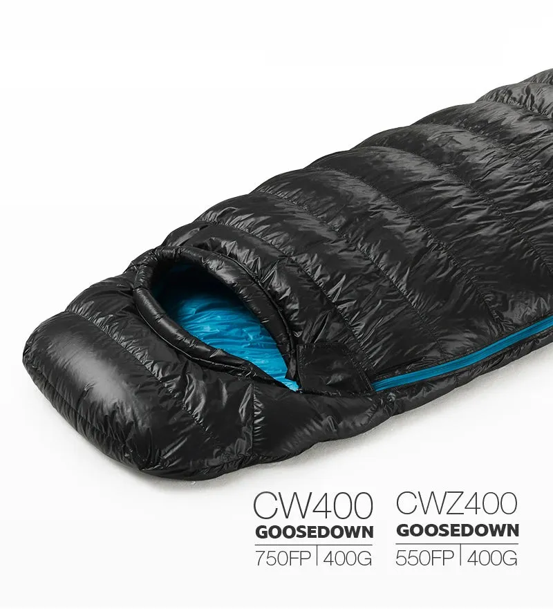 Naturehike CW400 Goose Down Sleeping Bag – Waterproof, Lightweight, and Ultra-Warm