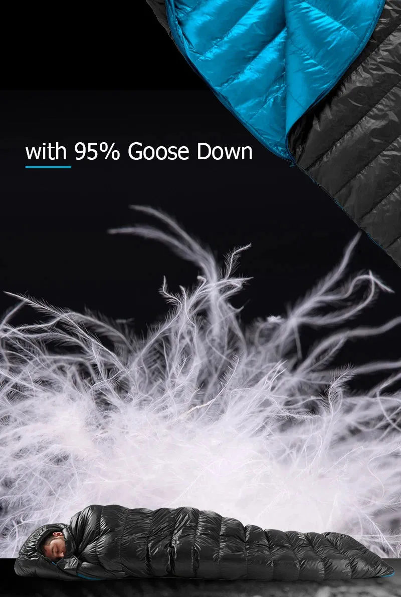 Naturehike CW400 Goose Down Sleeping Bag – Waterproof, Lightweight, and Ultra-Warm