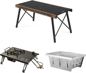 Naturehike Folding IGT Camping Table with Stove & Grill