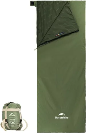 Naturehike Ultralight Sleeping Bag - Expandable Sleeping Bag 46°F-59°F for Adults Backpacking, Waterproof, Comfort with Compression Sack - Great for 3 Season Traveling Camping Hiking