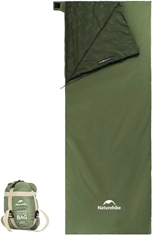 Naturehike Ultralight Sleeping Bag - Expandable Sleeping Bag 46°F-59°F for Adults Backpacking, Waterproof, Comfort with Compression Sack - Great for 3 Season Traveling Camping Hiking